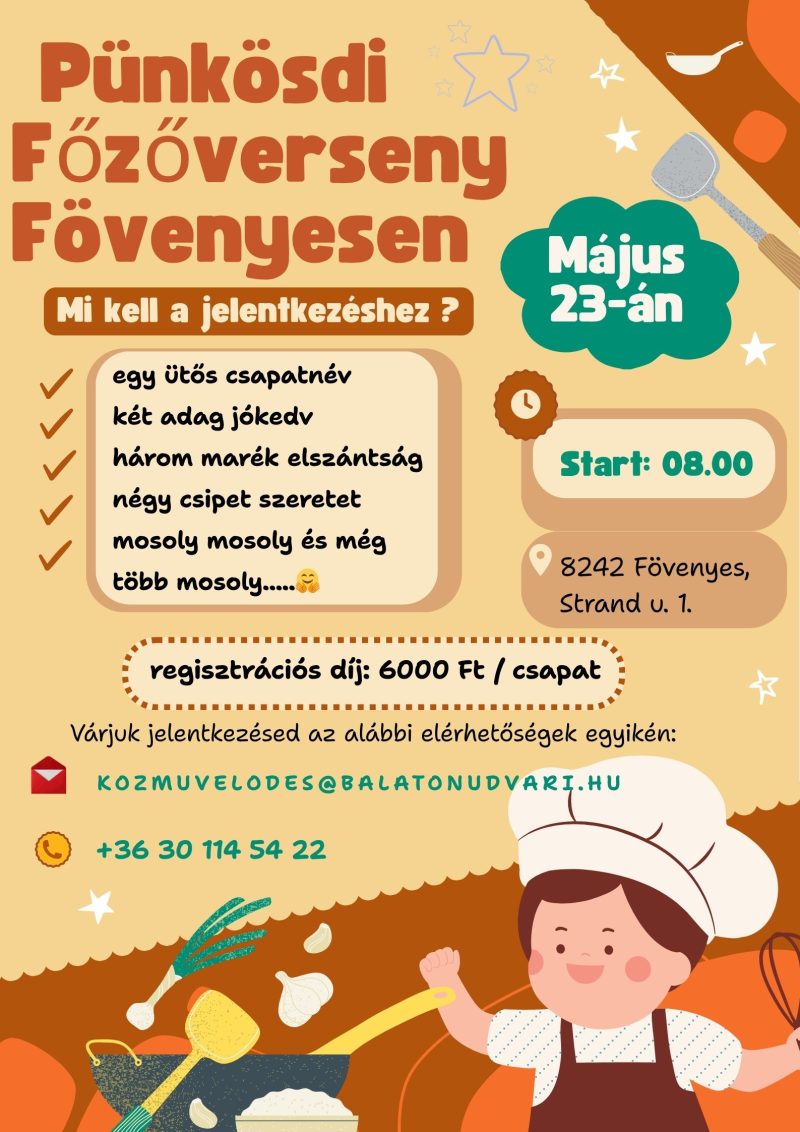 Pünkösdi Főzőverseny